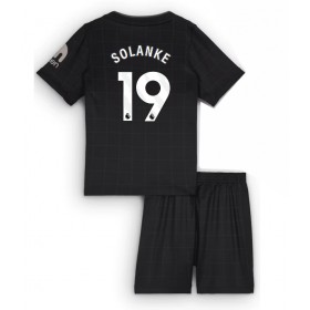 Dětské fotbalový komplet Tottenham Hotspur Dominic Solanke #19 Venkovní košile 2025-26 Krátkým Rukávem